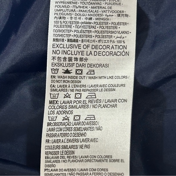 NIKE Lot of 2 Vests Boys Full Zip Navy & Olive Green With NIKE Graphic Sz 18 Mth - Picture 7 of 7